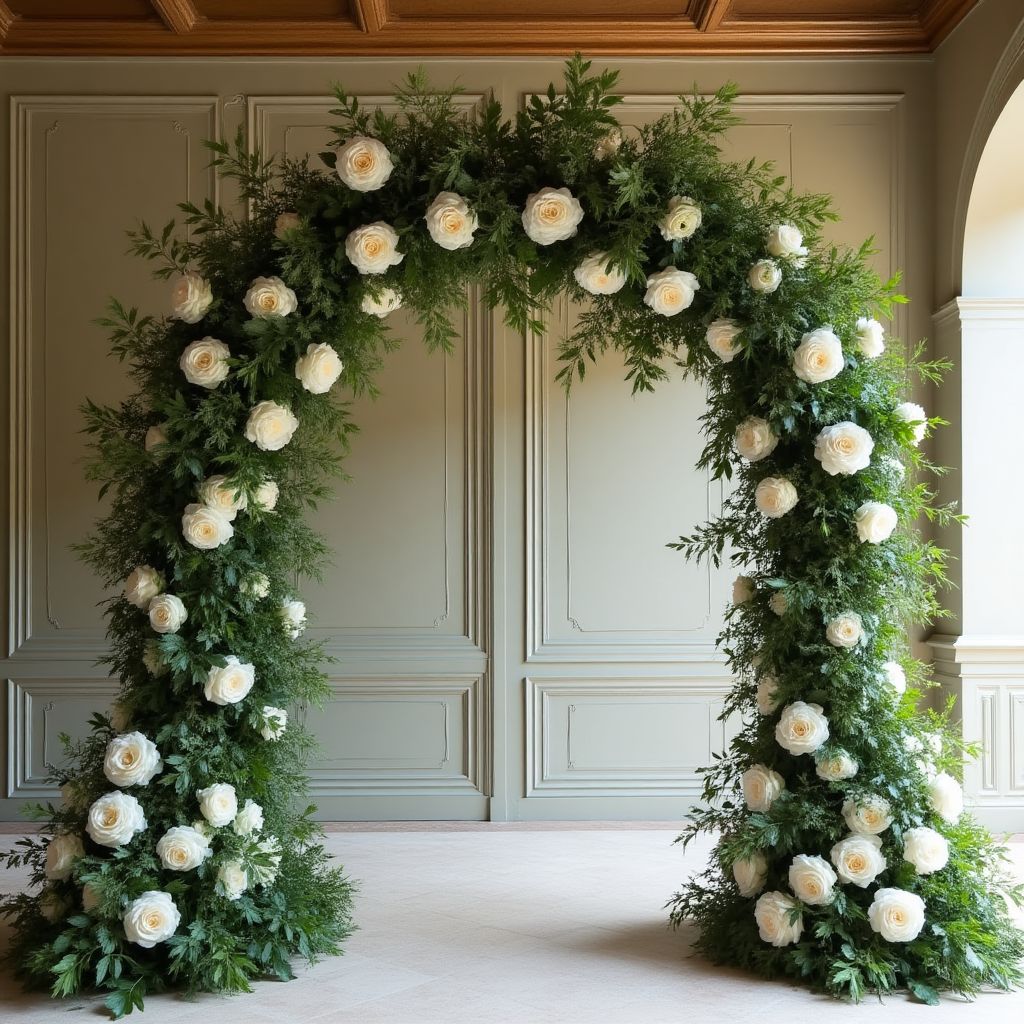 Décoration florale de mariage