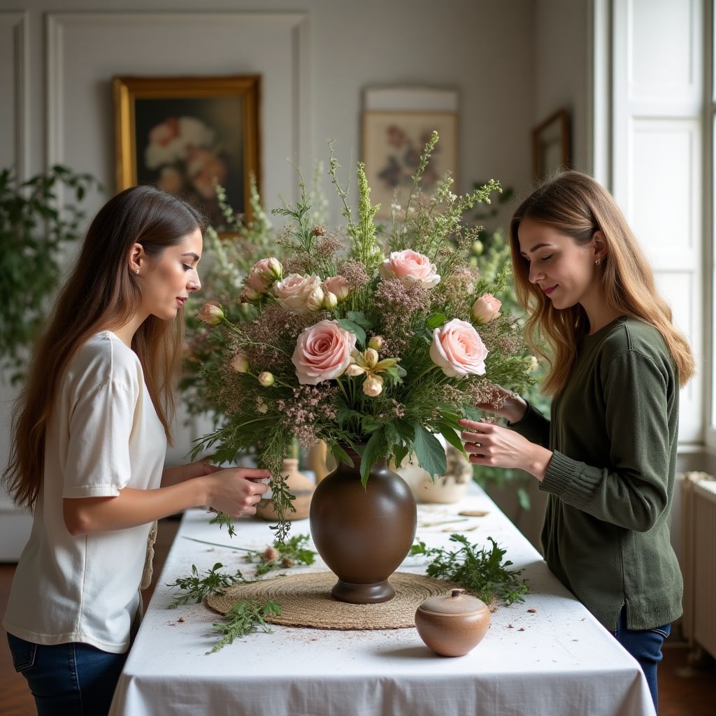 Formation art floral