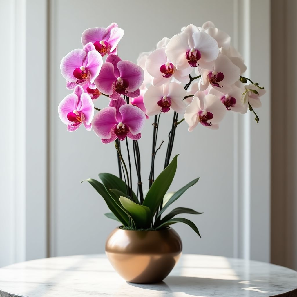 Composition d'orchidées