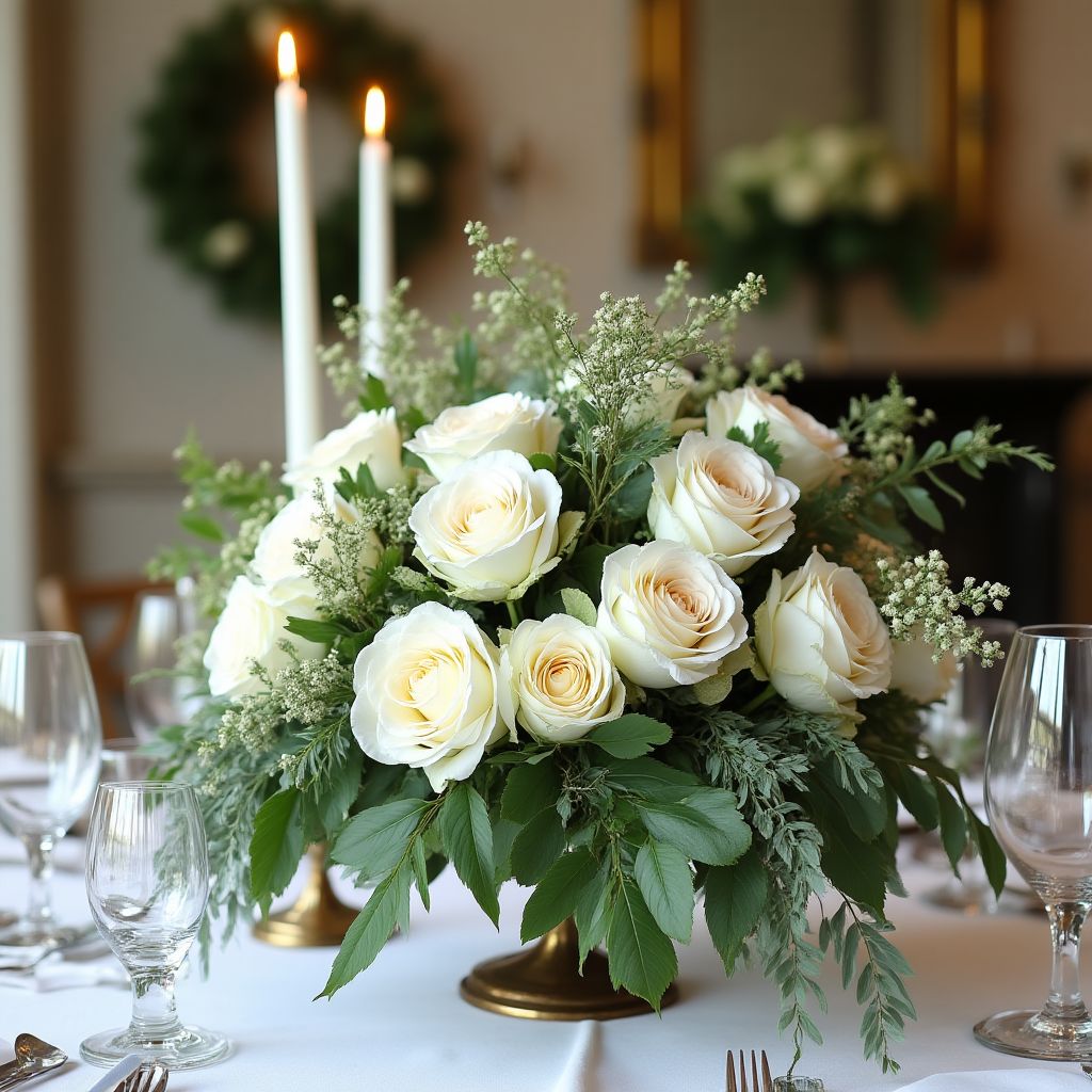 Décoration florale de mariage